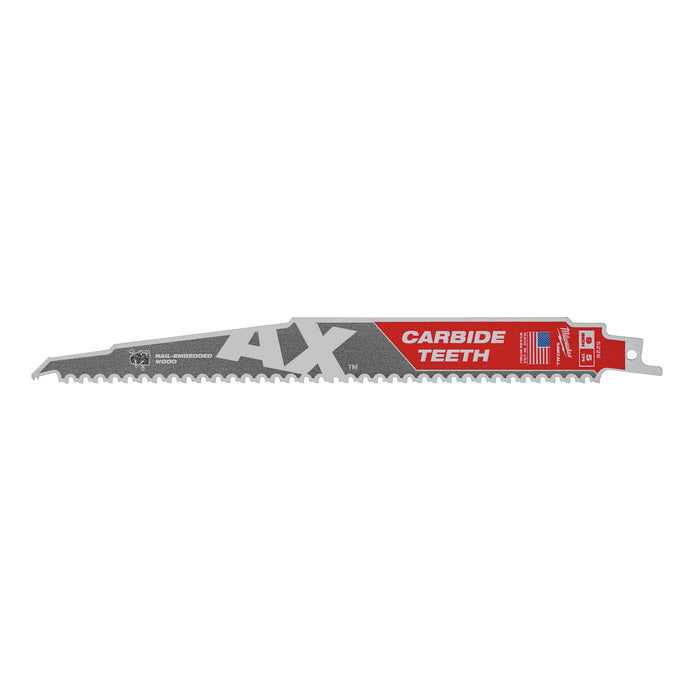Milwaukee Brzeszczot TCT AX z węglikiem 230 mm 5 szt.