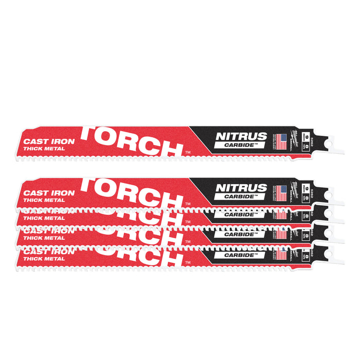 Milwaukee Brzeszczoty TCT Torch NITRUS 230/7T - 5 szt