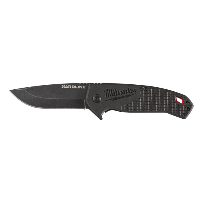 Milwaukee Nóż składany gładki HARDLINE™ 75 mm