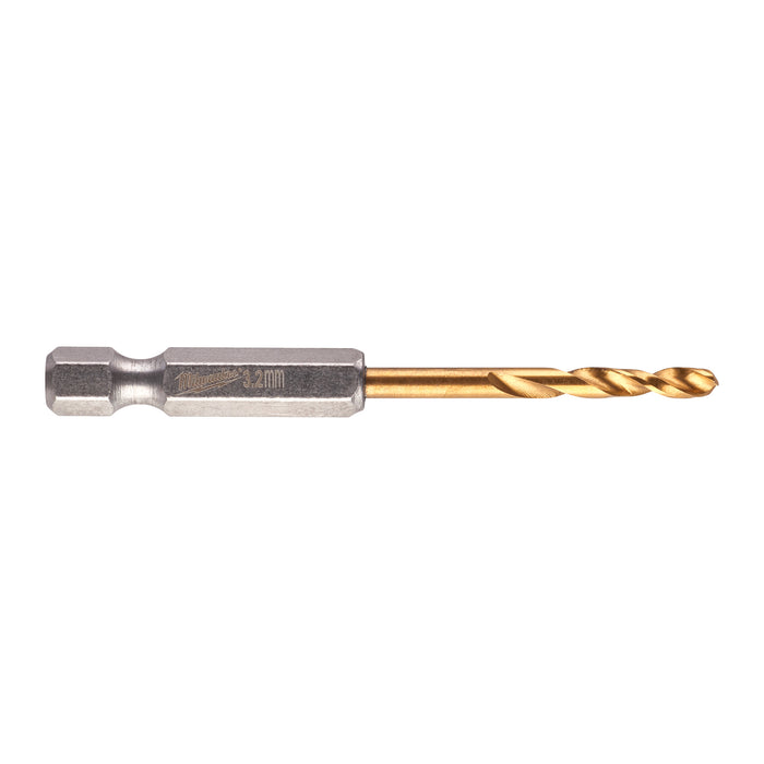 Milwaukee Wiertło udarowe do metalu SWave HSS-G Tin 3.2mm -2szt.