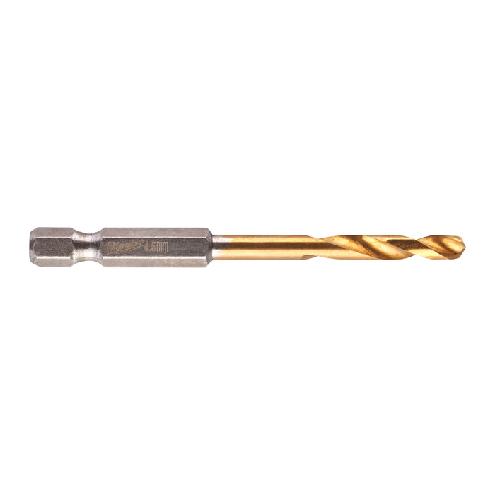 Milwaukee Wiertło udarowe do metalu SWave HSS-G Tin 4.5mm