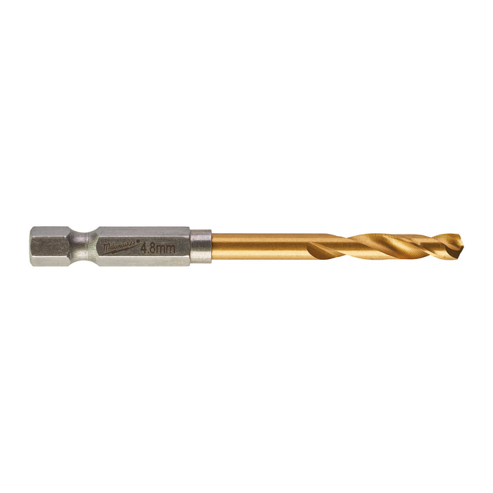 Milwaukee Wiertło udarowe do metalu SWave HSS-G Tin 4.8mm -1szt.