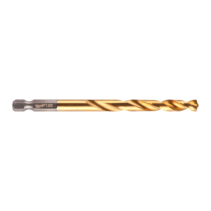 Milwaukee Wiertło udarowe do metalu SWave HSS-G Tin 7mm -1szt.