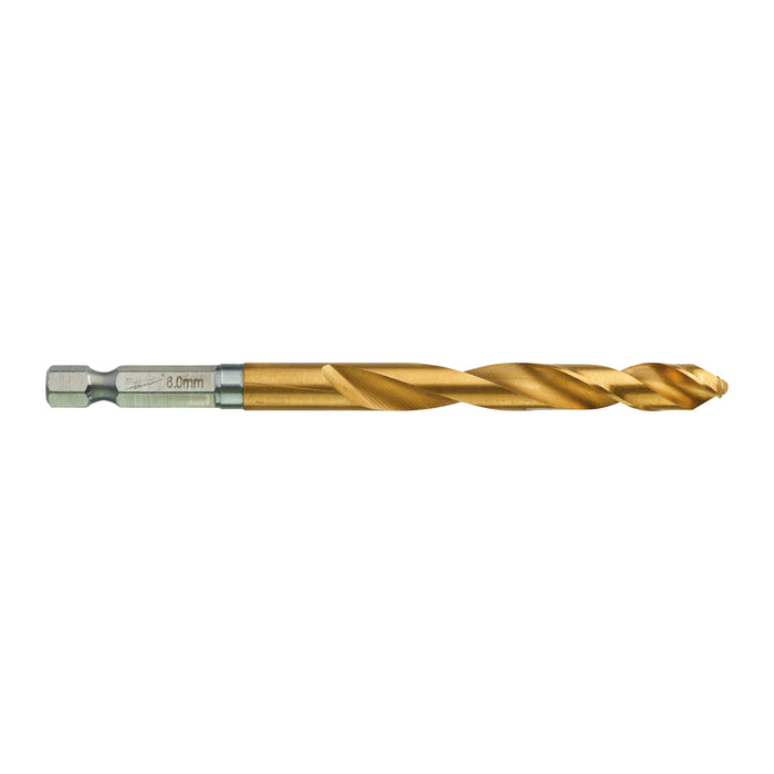 Milwaukee Wiertło udarowe do metalu SWave HSS-G Tin 8mm