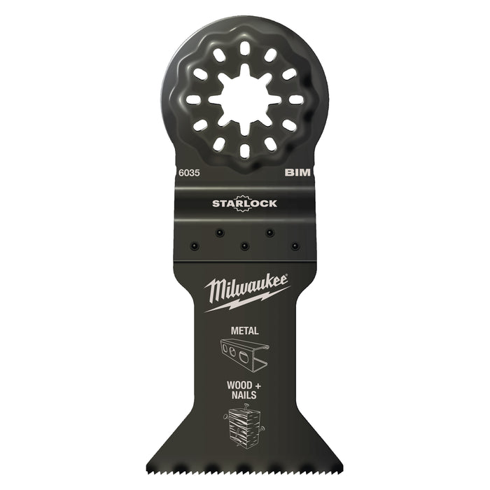 Milwaukee Zestaw brzeszczotów bimetalowych 65x42 mm do cięcia wgłębnego - 50 szt.