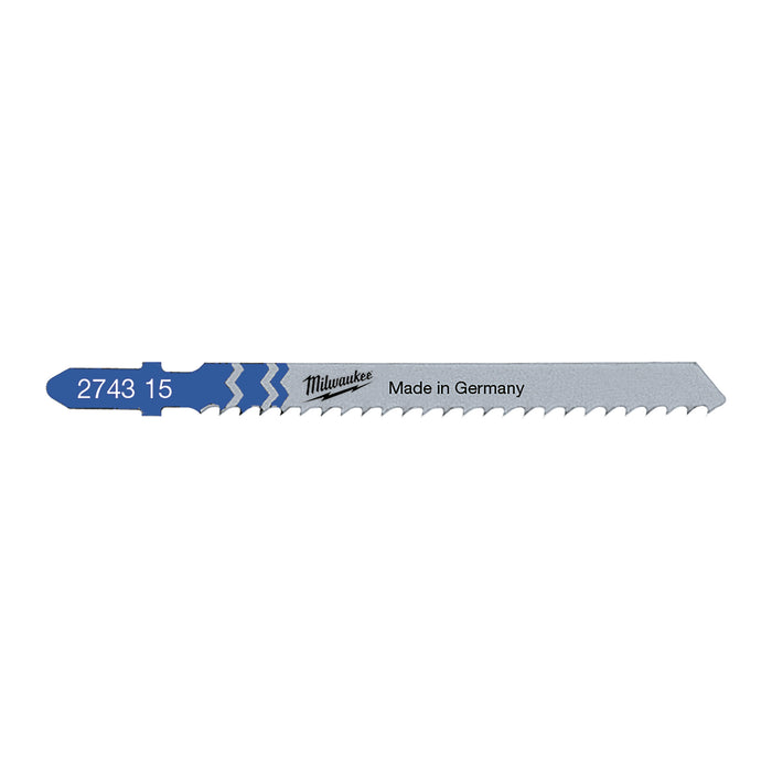 Milwaukee Brzeszczoty 75/3 mm 1 op. = 5 szt.