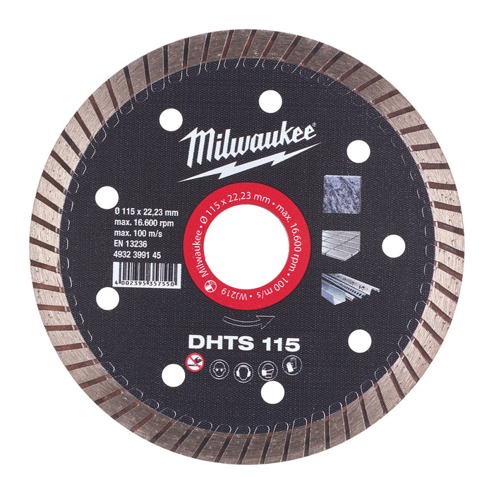 Milwaukee Tarcza diamentowa DHTS 115 x 22,2 mm