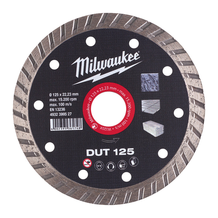 Milwaukee Tarcza diamentowa DUT 125 x 22,2 mm