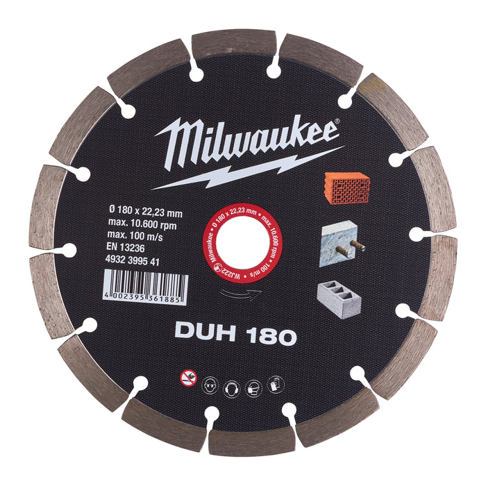 Milwaukee Tarcza diamentowa DUH 180 x 22,2 mm