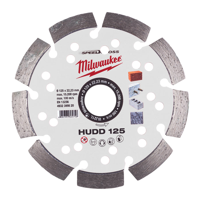 Milwaukee Tarcza diamentowa HUDD 125 mm