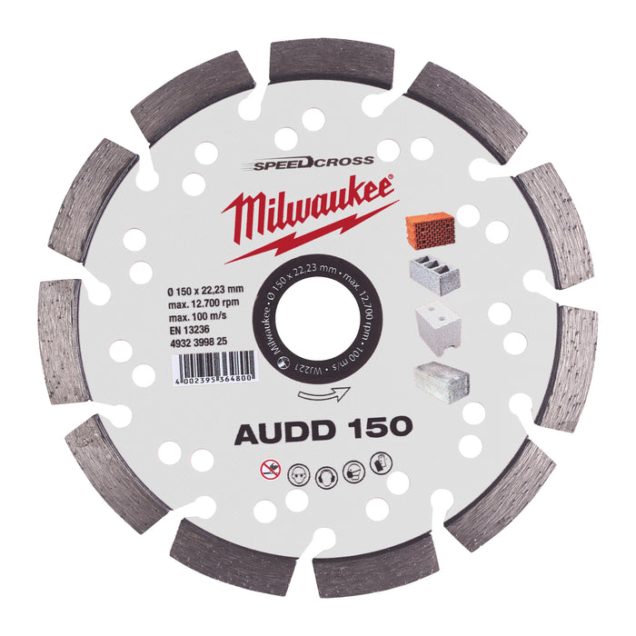 Milwaukee Tarcza diamentowa AUDD 150 mm