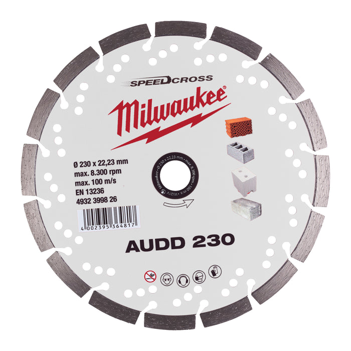 Milwaukee Tarcza diamentowa AUDD 230 mm