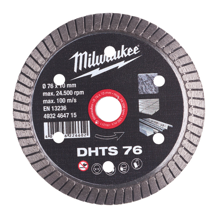 Milwaukee Tarcza diamentowa DHTi 76 mm