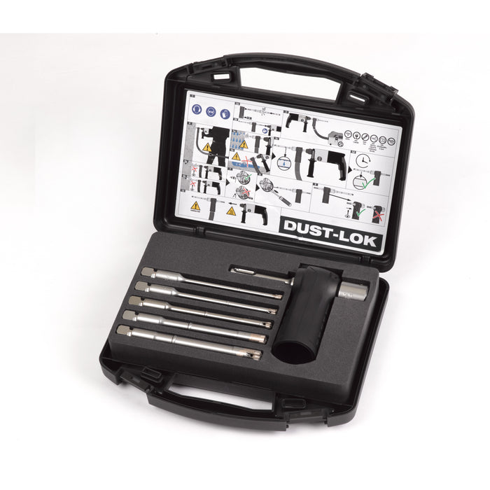 Milwaukee Zestaw wierteł SDS-Plus z odpylaniem 6 szt. 2 xØ6 /8x146 mm/1xØ10x146 mm/1 x uchwyt z podłączeniem do odkurzacza