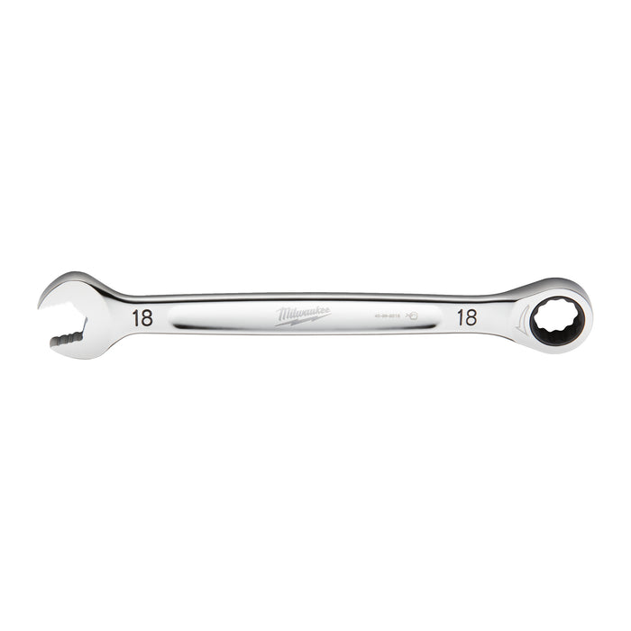 Milwaukee Klucz płasko-oczkowy z grzechotką Maxbite 18 mm - 1 szt.
