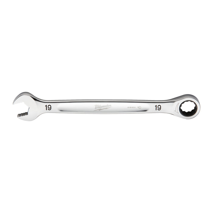 Milwaukee Klucz płasko-oczkowy z grzechotką Maxbite 19 mm - 1 szt.