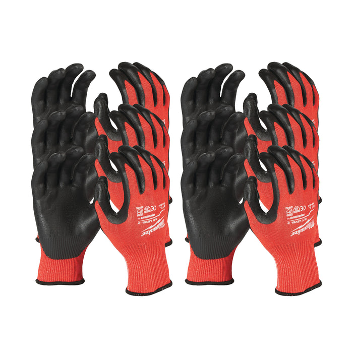 Milwaukee Rękawice odporne na przecięcia - poz. C - rozm XL/10 - 12 par