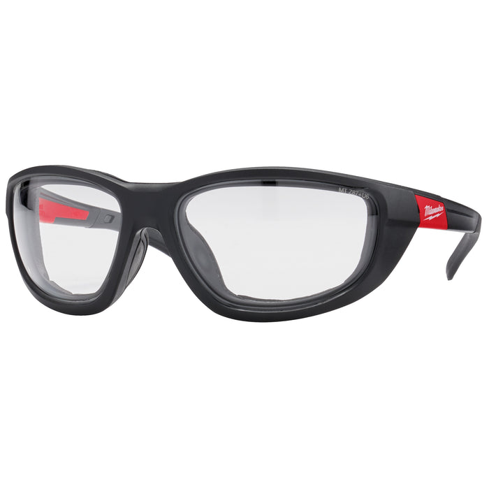 Milwaukee Okulary ochronne premium z uszczelką bezbarwne 1 para