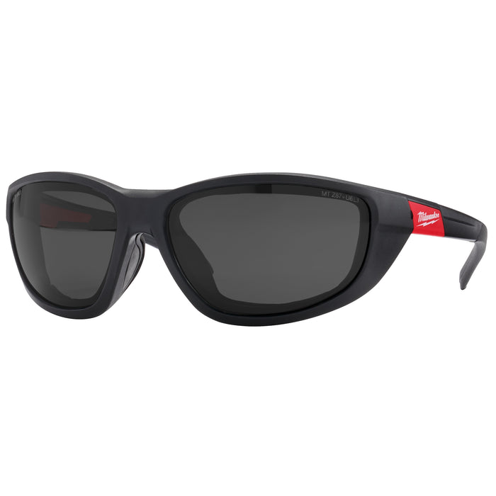 Milwaukee Okulary ochronne premium z uszczelką przyciemniane polaryzacyjne 1 para