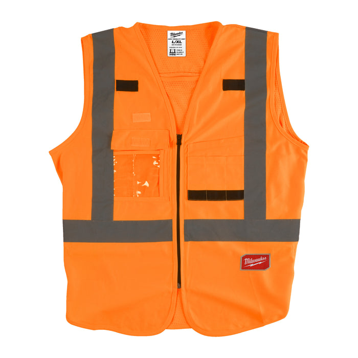Milwaukee Kamizelka o intensywnej widzialności pomarańczowa - L/XL