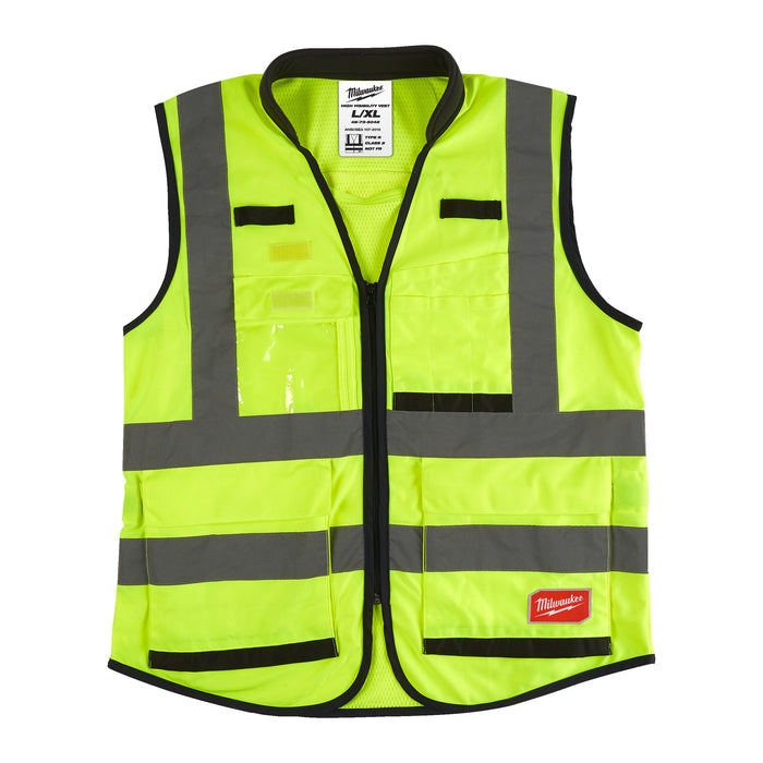 Milwaukee Kamizelka o intensywnej widzialności PREMIUM żółta - L/XL