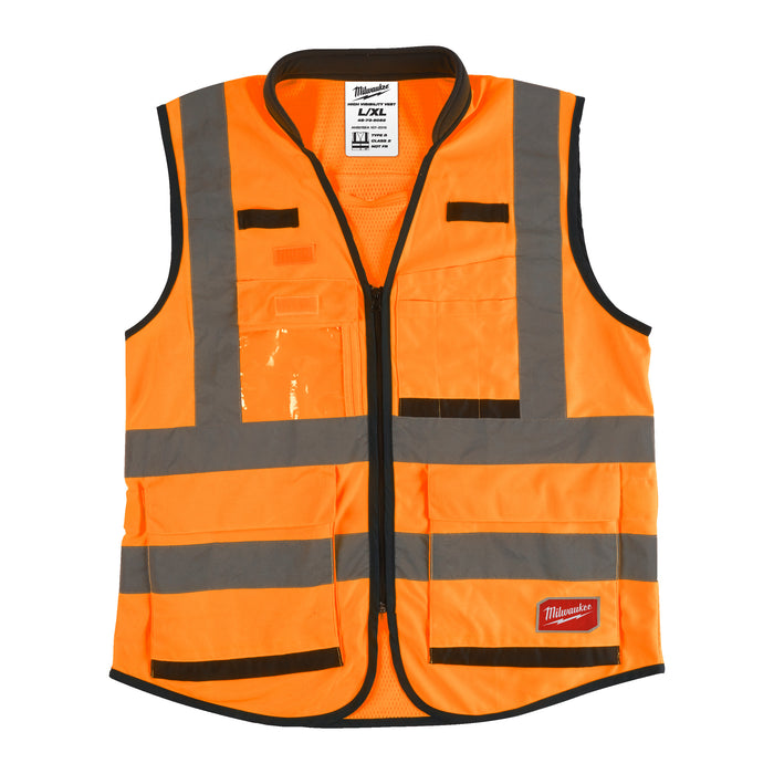 Milwaukee Kamizelka o intensywnej widzialności PREMIUM pomarańczowa - L/XL