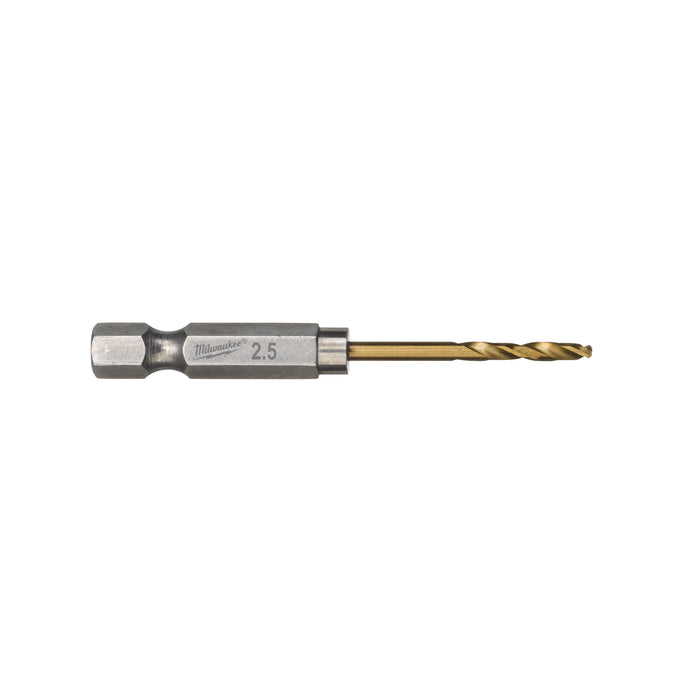 Milwaukee Wiertło udarowe do metalu SWave HSS-G Tin 2.5mm -10szt.
