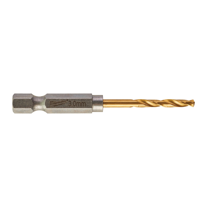 Milwaukee Wiertło udarowe do metalu SWave HSS-G Tin 3.0mm -10szt.