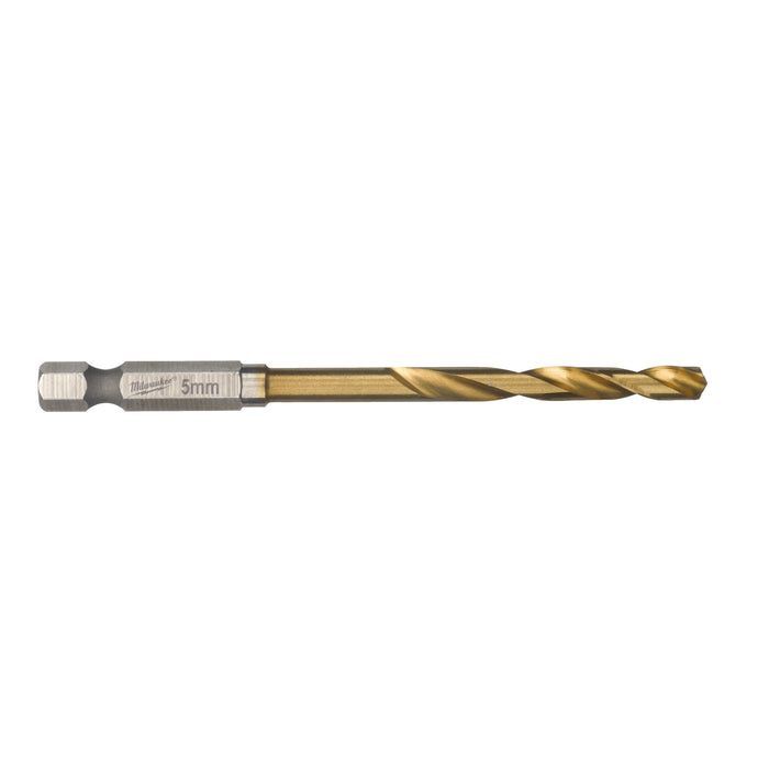 Milwaukee Wiertło udarowe do metalu SWave HSS-G Tin 5.0mm -10szt.