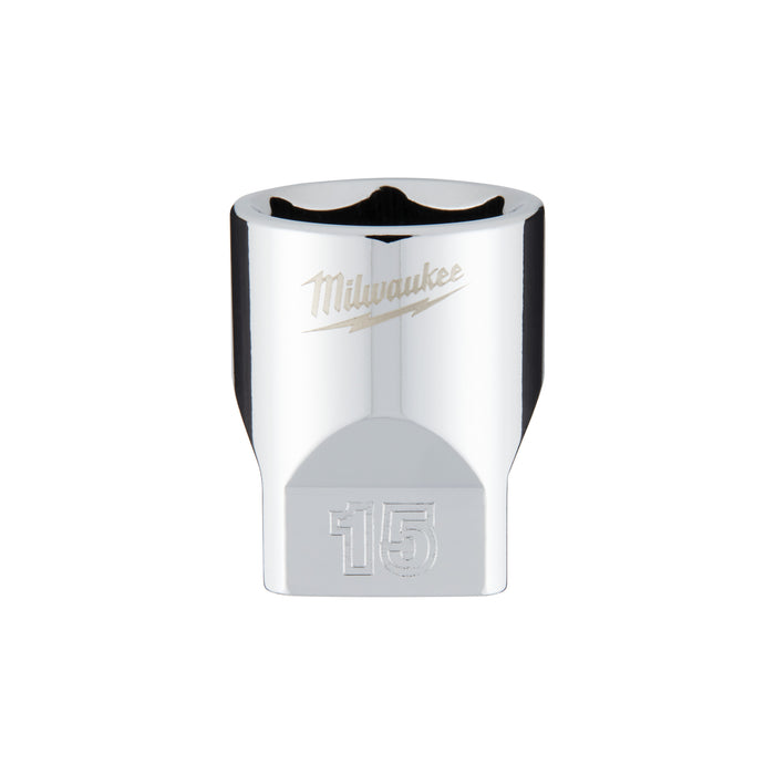 Milwaukee Nasadka 1/4" 15mm standardowa (metryczna)