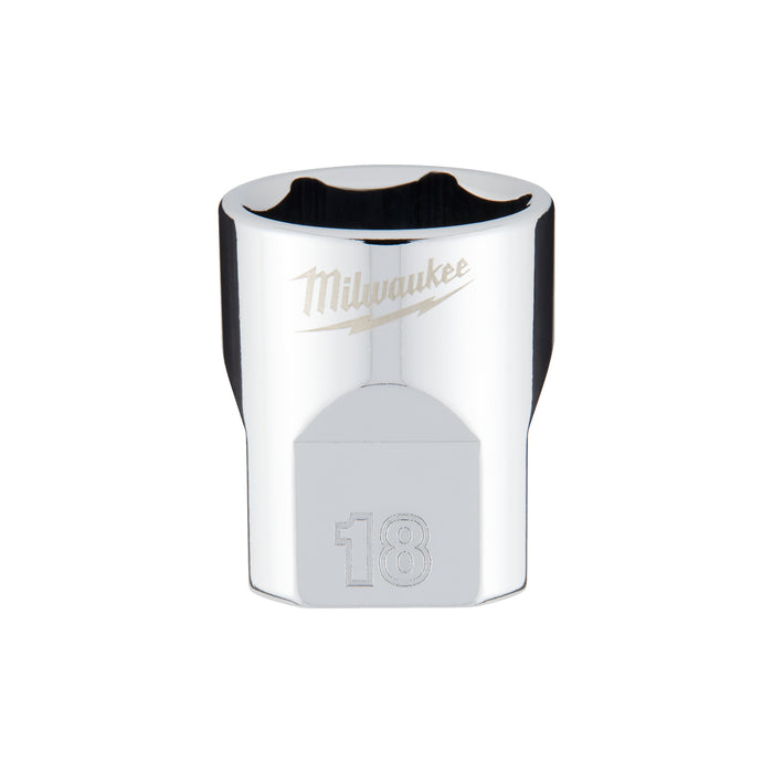 Milwaukee Nasadka 3/8" 18mm standardowa (metryczna)