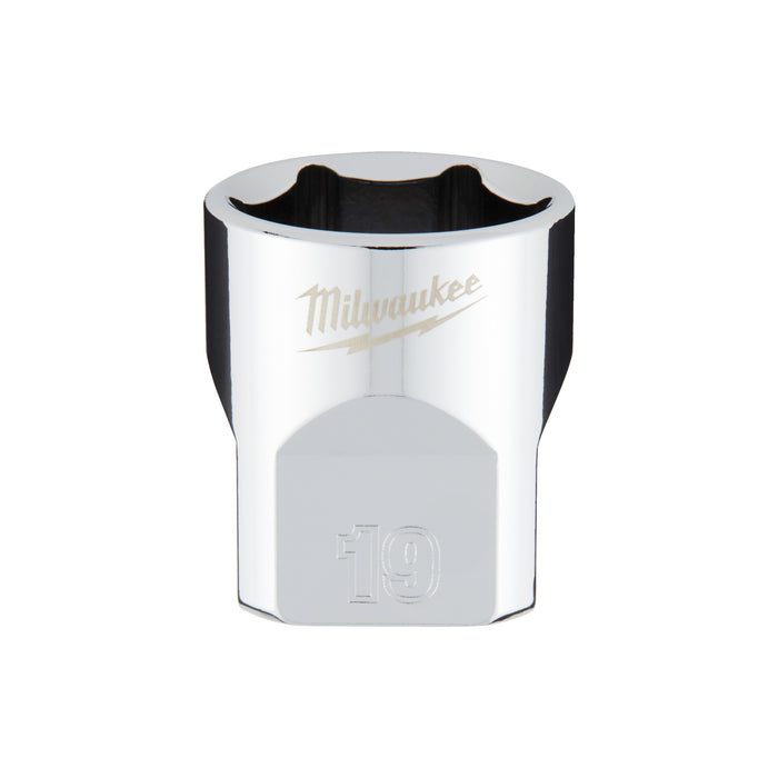 Milwaukee Nasadka 3/8" 19mm standardowa (metryczna)