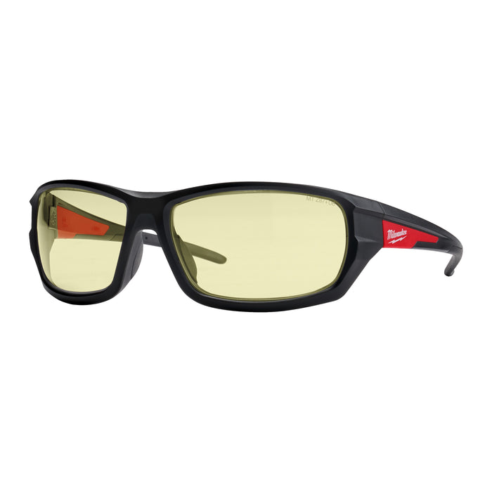 Milwaukee Okulary ochronne premium - szkła żółte 1 para