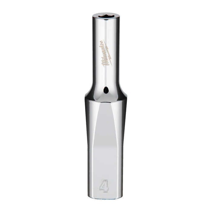 Milwaukee Nasadka 1/4" 4mm długa (metryczna)