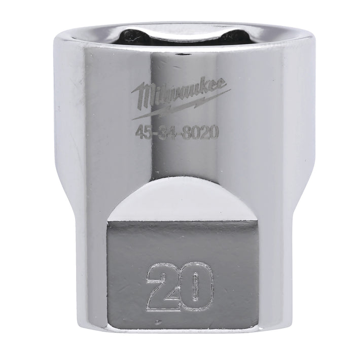 Milwaukee Nasadka 3/8" 20mm standardowa (metryczna)