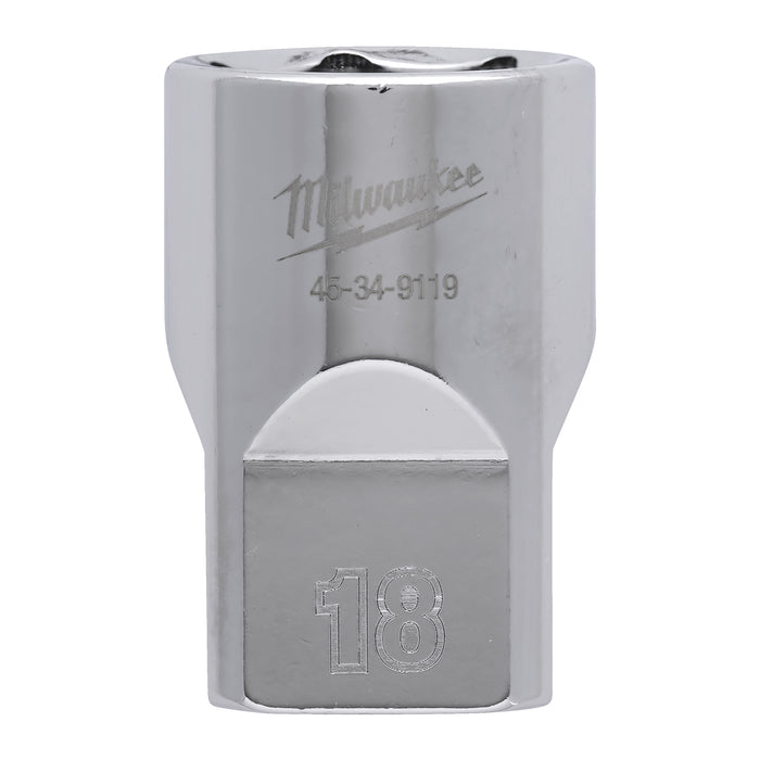 Milwaukee Nasadka 1/2" 18mm standardowa (metryczna)