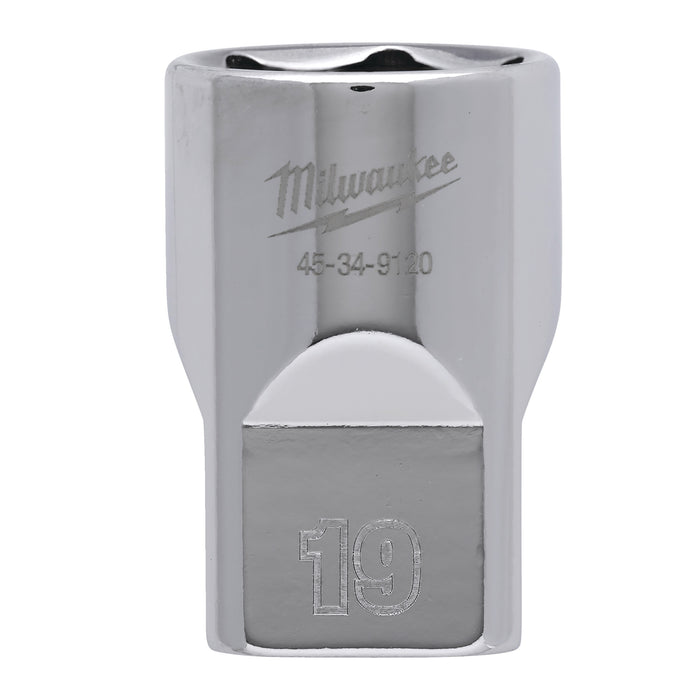 Milwaukee Nasadka 1/2" 19mm standardowa (metryczna)