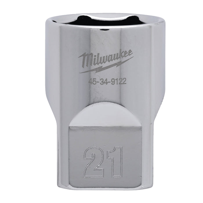 Milwaukee Nasadka 1/2" 21mm standardowa (metryczna)