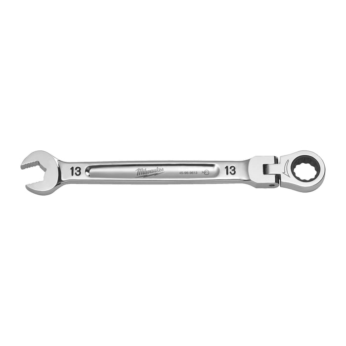 Milwaukee Klucz płasko-oczkowy MAXBITE™ z ruchomą główką grzechotki 13 mm - 1 szt.
