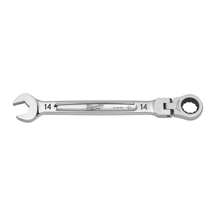 Milwaukee Klucz płasko-oczkowy MAXBITE™ z ruchomą główką grzechotki 14 mm - 1 szt.