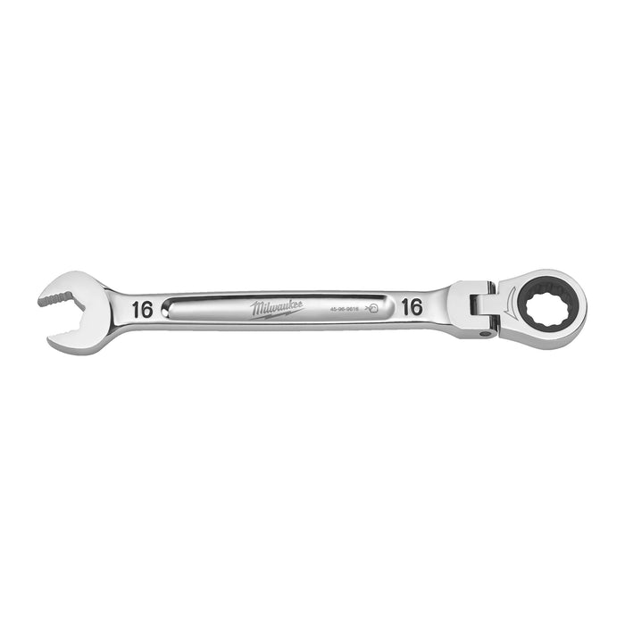 Milwaukee Klucz płasko-oczkowy MAXBITE™ z ruchomą główką grzechotki 16 mm - 1 szt.