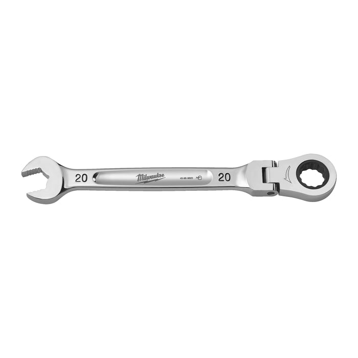 Milwaukee Klucz płasko-oczkowy MAXBITE™ z ruchomą główką grzechotki 20 mm - 1 szt.