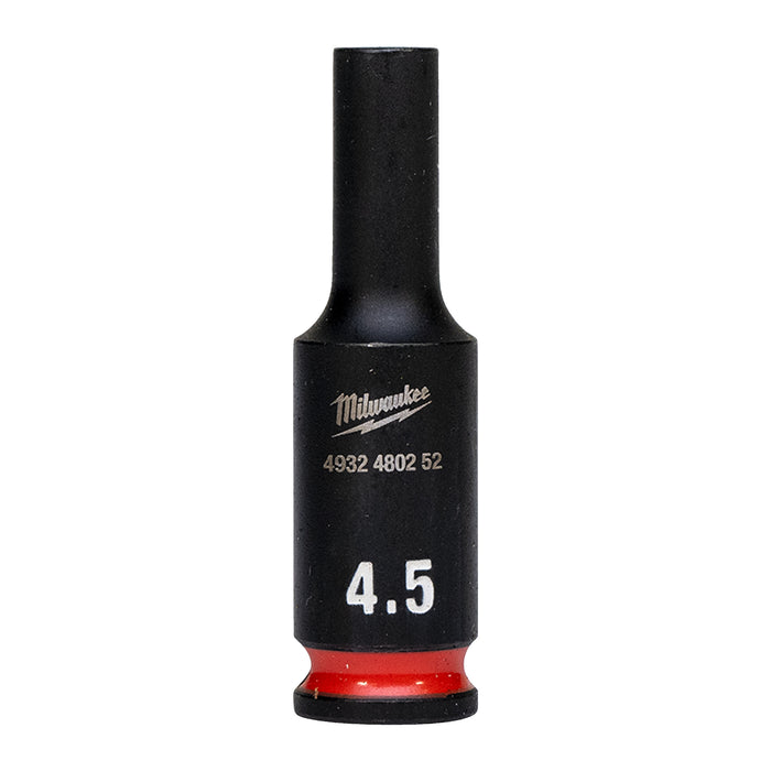 Milwaukee Nasadka udarowa długa SHW 1/4" 4,5 mm, Hex