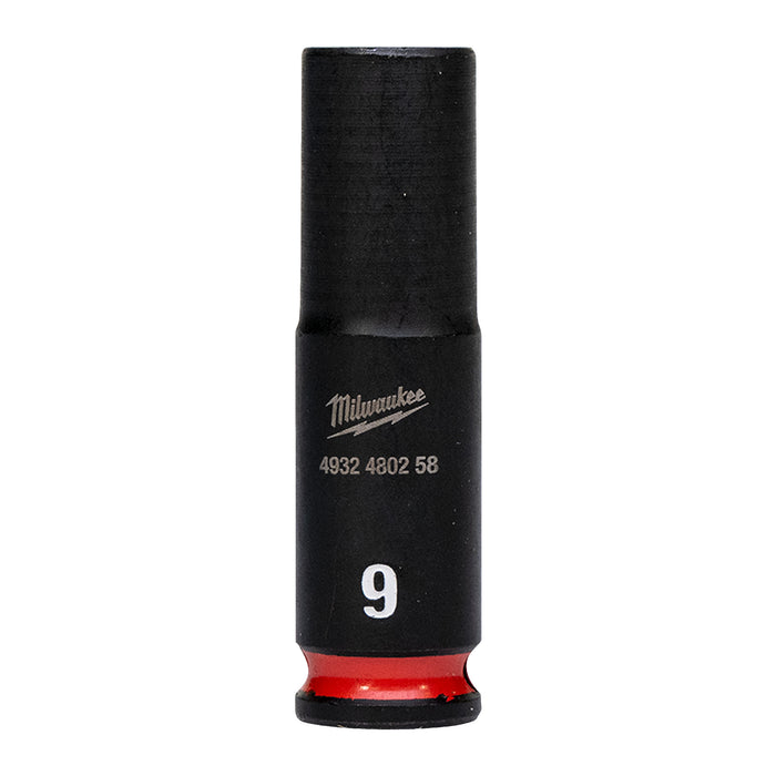 Milwaukee Nasadka udarowa długa SHW 1/4" 9 mm, Hex