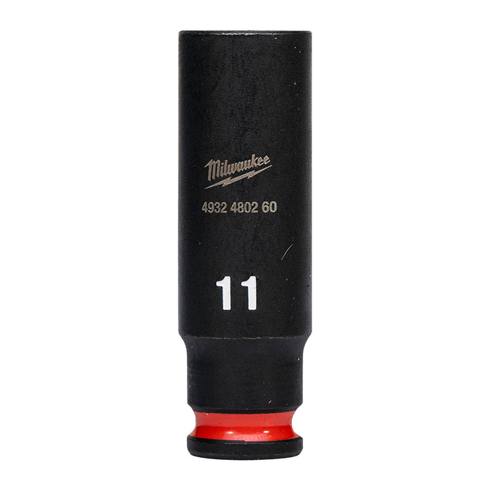 Milwaukee Nasadka udarowa długa SHW 1/4" 11 mm, Hex