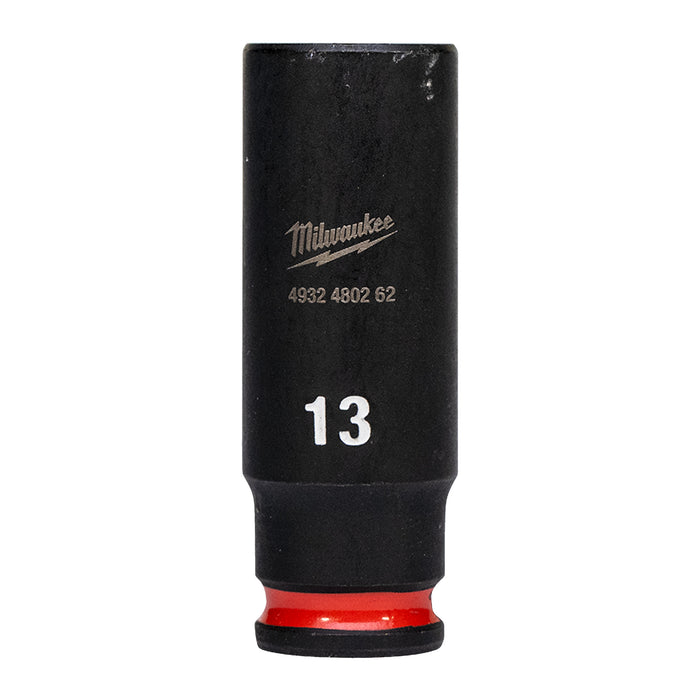 Milwaukee Nasadka udarowa długa SHW 1/4" 13 mm, Hex