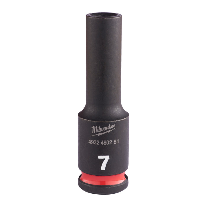 Milwaukee Nasadka udarowa długa SHW 3/8" 7 mm Hex
