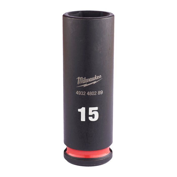 Milwaukee Nasadka udarowa długa SHW 3/8" 15 mm Hex