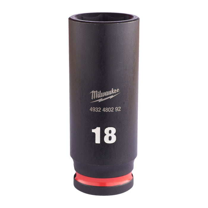 Milwaukee Nasadka udarowa długa SHW 3/8" 18 mm Hex