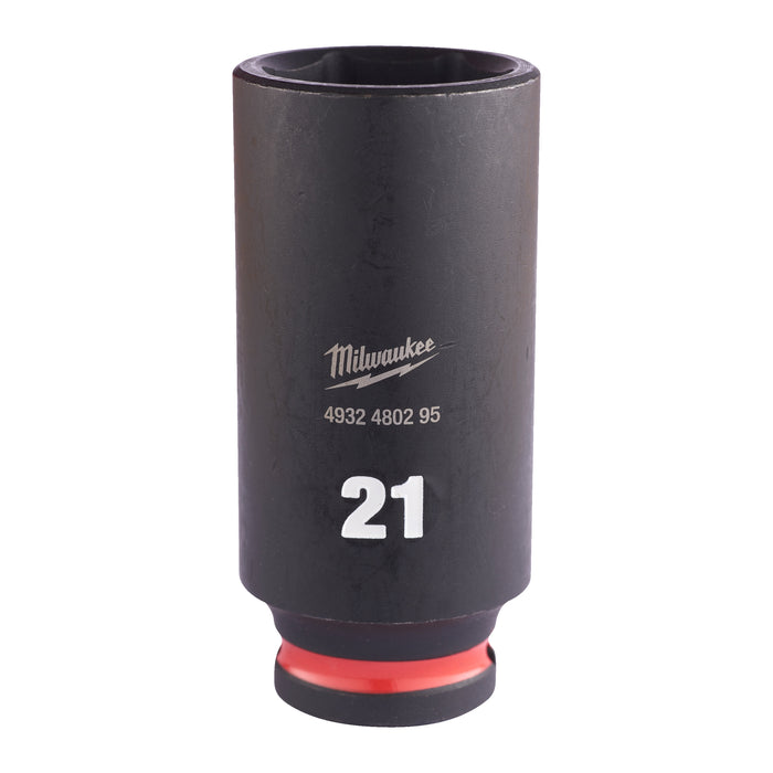 Milwaukee Nasadka udarowa długa SHW 3/8" 21 mm Hex